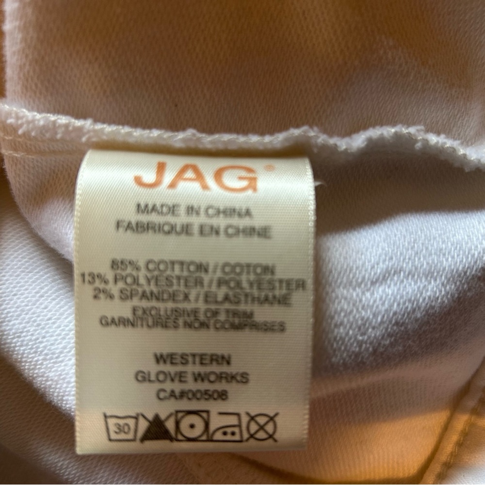 Jag Jeans Classic White Jean Jacket - Picture 4 of 5